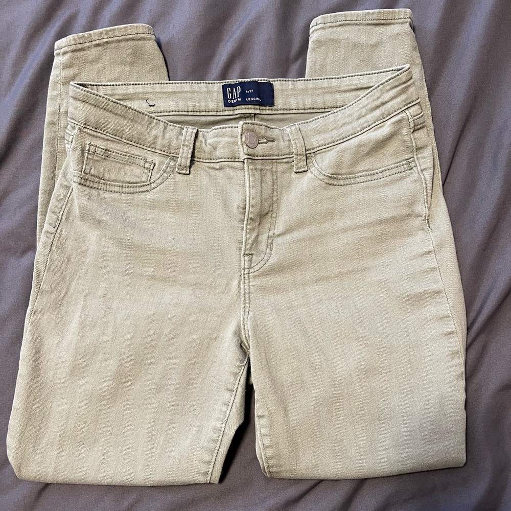 Gap Green Leggings/Jeggings